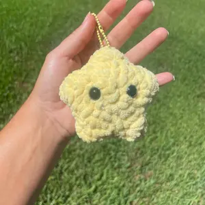 Crochet Star Keychain
