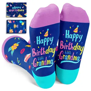 HAPPYPOP Grandma Grandmother Nana Birthday Gift Socks for Women, Presents for Grandmother Mama from Grandchildren  SwimWeek  summervibes