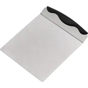 Cake Safe Lifter - 7.8"x9.6" Stainless Steel Pizza Transfer Shovel Square Cake Tray Moving Plate Tool Cookie Spatula HKI7102c
