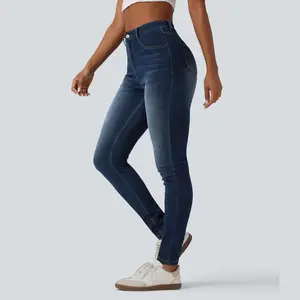 Halara Flex High Waisted Casual Skinny Jeans with Pockets