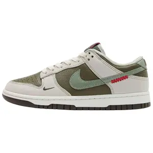 Nike Dunk Low CNY Year Of The Snake Sneakers for Men and Women with Slip-Resistant Sole and Lightweight Design Trending Shoes, House White Official Shoes to Get / Maison Mihara