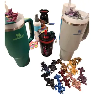 3D printed Dragon Straw Hugger