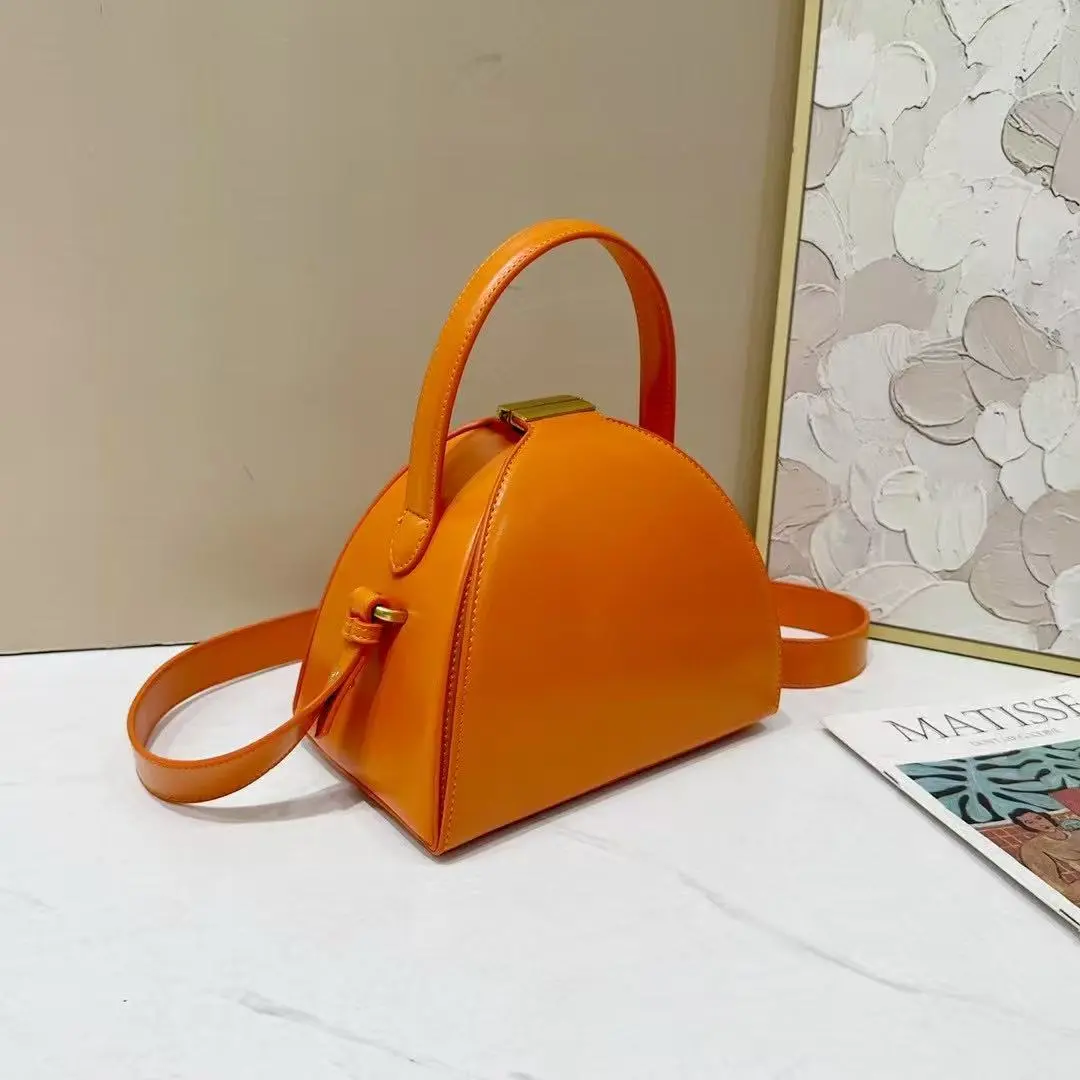H181-New style elegant fashion semicircle handbag trend one shoulder diagonal cross bag