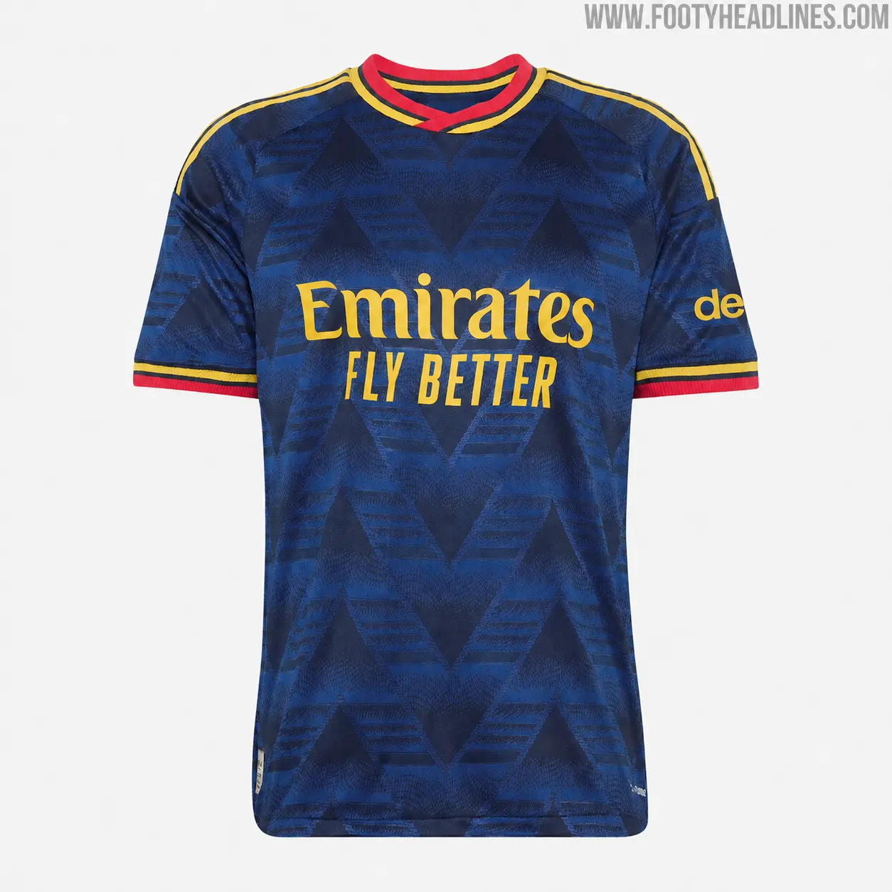 Navy Blue Retro Soccer Jersey, ARS Team EPL