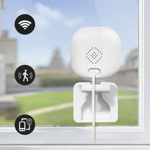 2.4G WiFi Window/Wall Security Camera,24/7 Monitoring Indoor Outdoor Security,IR Night Vision,Motion Detection,Easy Installation,2-way Audio, IP Camera,Camcorder Surveillance Security Cam,Wall CCTV,Camera Systems,Men Gifts