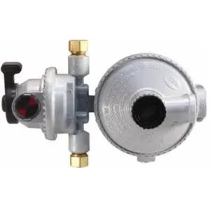 212 MAIN Auto Changeover Regulator, JR Products J45-0730395 Model, Gas Switching Auto Switch Function, UL Certified, Zinc Alloy Construction for Sports Collectibles Accessories