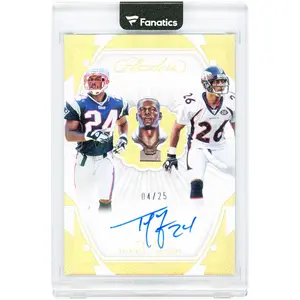 Ty Law New England Patriots Autographed 2024 Panini Flawless Holo Gold Career Progressions #CP-TLW #4/25 Card - Fanatics Authentic Certified
