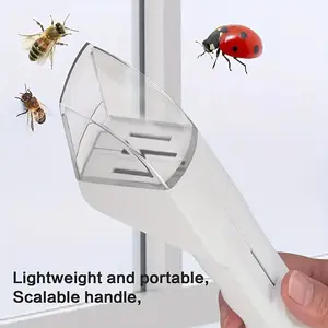 Portable Handheld Insect Trap, Insect Catcher with Release Device, Gentle Insect Catcher, Home & Garden Pest Control Tool,  Home Supplies Extendable Lightweight