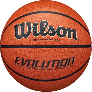 Wilson Evolution Basketball – Premium Indoor Training Ball Size 7