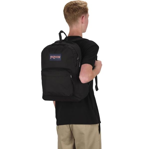 JanSport SuperBreak One Backpacks - Durable, Lightweight Bookbag with 1 Main Compartment, Front Utility Pocket with Built-in Organizer - Premium Backpack, Black