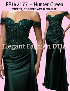 ✨ Elegant Fashion ✨  EF162177 Corset Lace w/ no slit