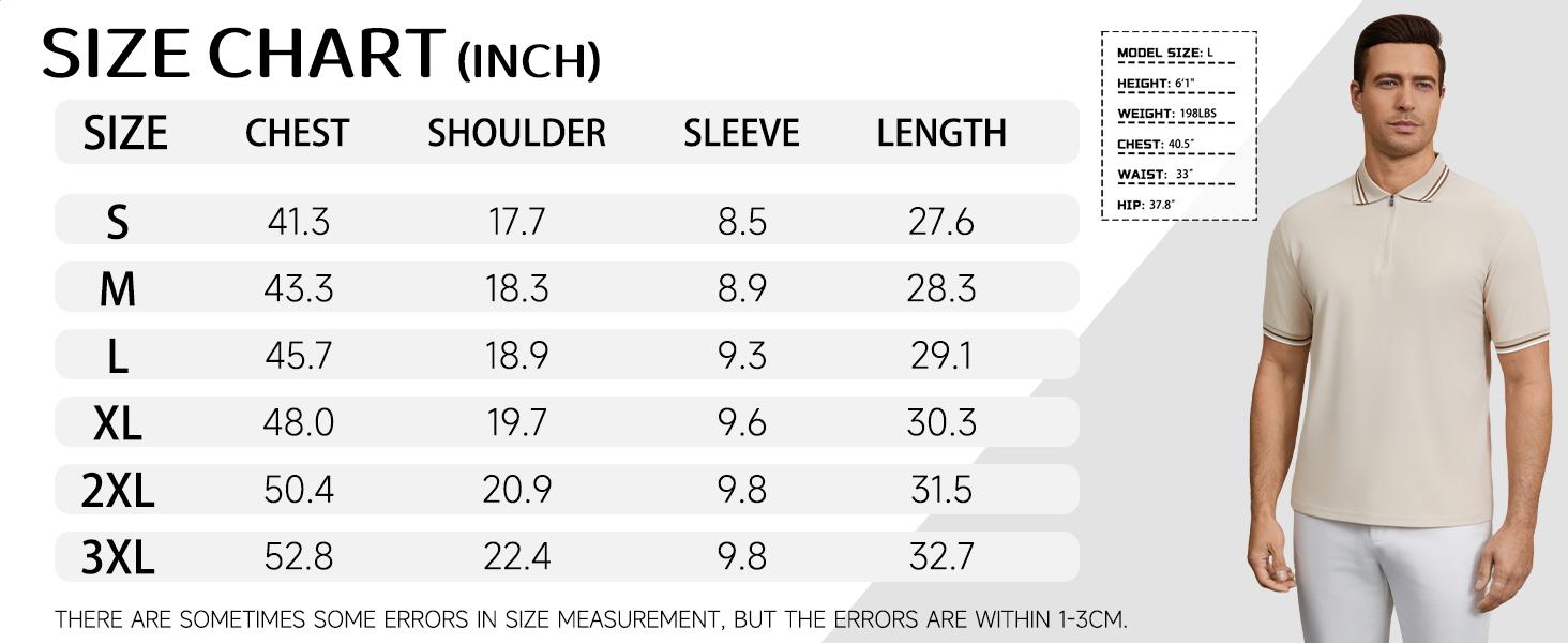 Mens Zip Polo Shirt, Slim Fit Quick Dry Short Sleeve Mensfashion Business Casual Top with Contrast Collar, Summer Golf Shirt,summervibes