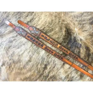 Custom Handmade Tooled Rifle Sling - Personalized
