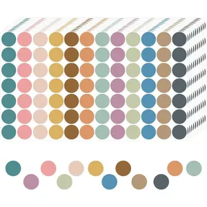 Boho 4200 PCS 0.75 In 12 Colors Round Colored Dot Stickers for Toddlers' Teaching Papers, Color Coding Labels, Circle Dots Stickers for Office and Student Classroom (25 Sheets)