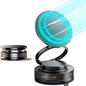 Car Phone Holder Vacuum Suction Disk Magnetic Multi-Function Three-Axis Foldable Rotating Desktop Electric Car Phone Stand