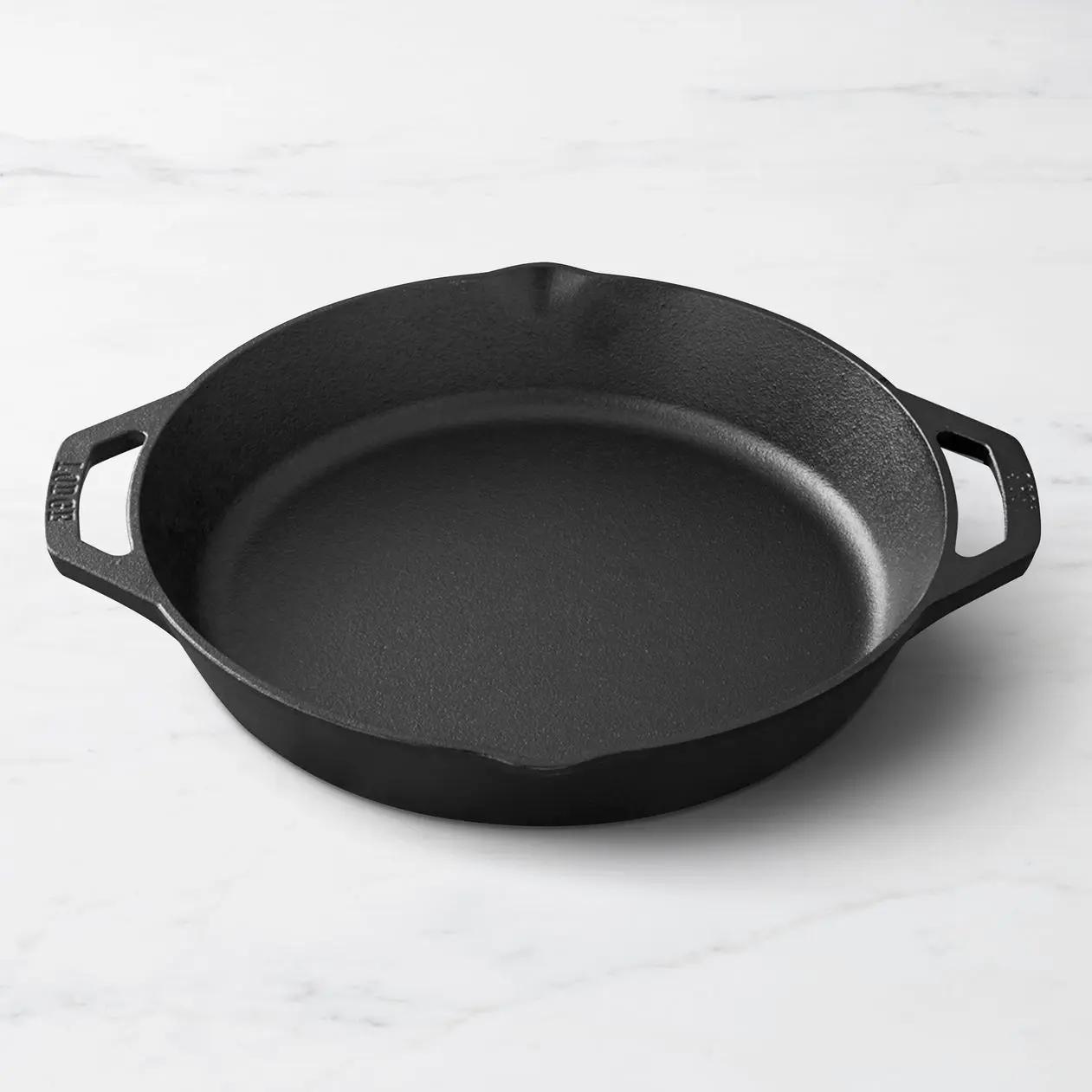 Lodge Classic Seasoned Cast Iron Double Handled Skillets Select Size: 12"