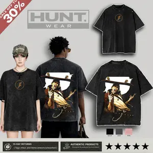 Scout Team Fortress 2 Game Washed Tshirt Oversize 2 Sided Cotton unisex graphic Game shirts outfits menswear Tops