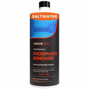 AquaDoc Phosphate Remover for Clear Saltwater Pools - 32oz Made in United States