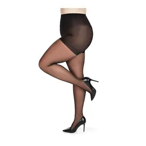 Memoi Crystal Sheer Control Top Pantyhose