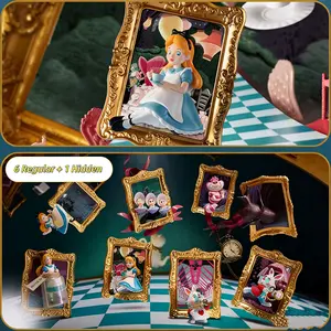 Disney Alice Art Gallery Series Blind Boxes,Mystery Art Toy, Perfect Gift for Disney Collectors,Desktop Decor,Holiday Gifts Birthday Gifts