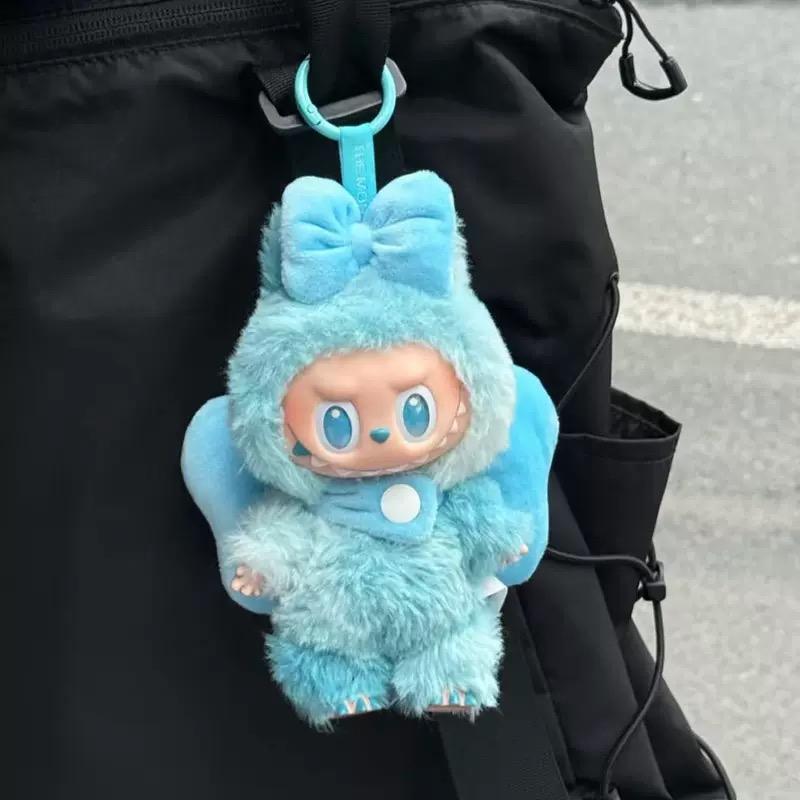 Labubu V3 THE MONSTERS Big into Energy Series- Vinyl Plush Pendant Blind Box keychain+clothing