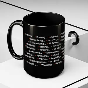Claude Code Loading Mug Anthropic AI Fan Gift Funny Programmer Coffee Cup