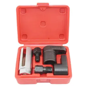 5 Pcs Automotive Oxygen Sensor Socket Wrench Remover tool and Thread Chaser Set