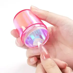 Silicone French Tip Nail Stamper Set