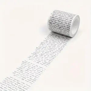 Yitap Vintage Paper Tape Roll, 50mm Wide European Retro Decorative Material, Ideal for Handbooks, Scrapbooking, DIY Art, Gift Wrapping, Handmade Crafts