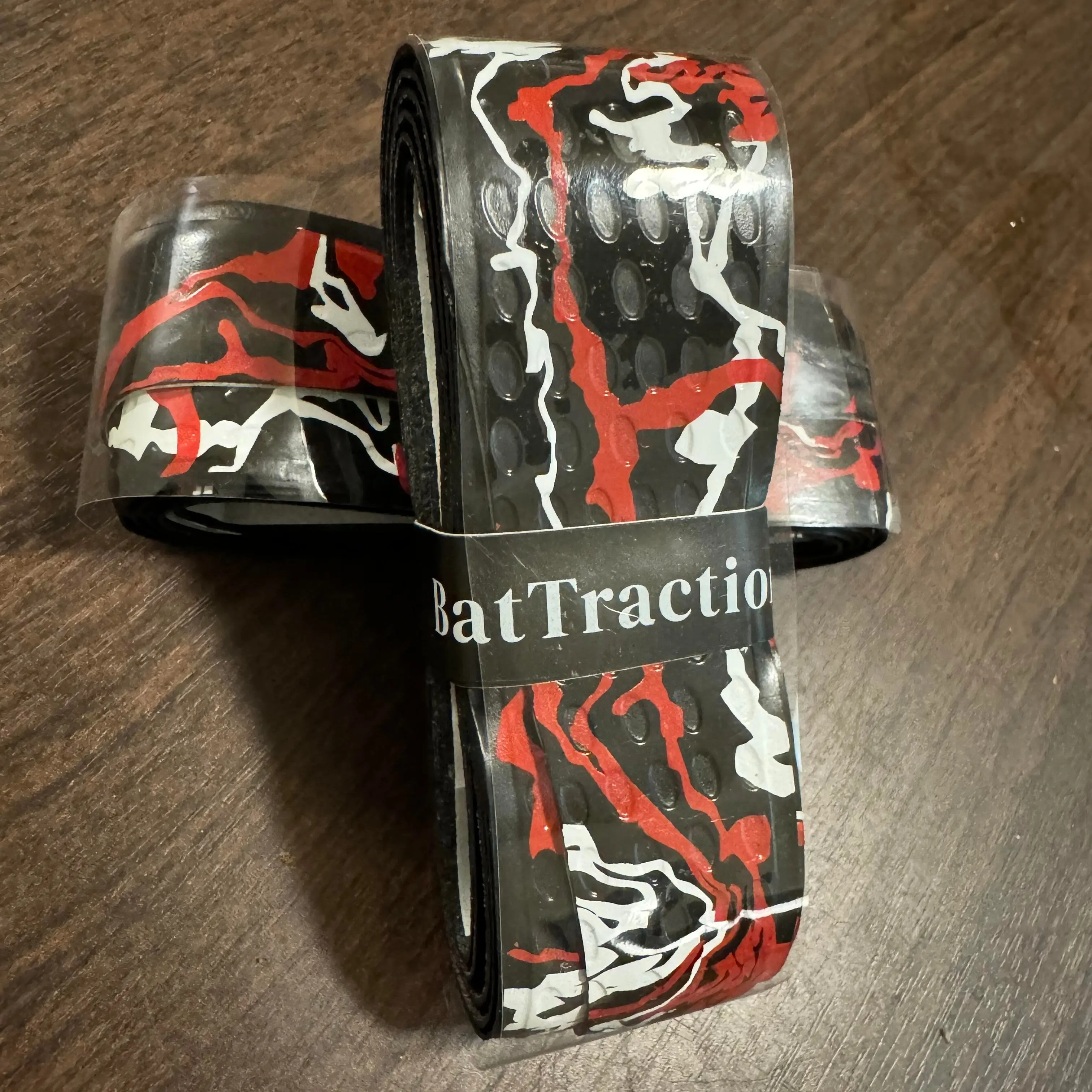 Dark Ember BatTraction Baseball Bat Grip gear