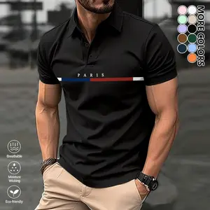 Clean Gent 1-pack: men’s premium polo shirt, regular fit, casual fashion short-sleeve polo collar shirt top; men’s polo shirts; menswear