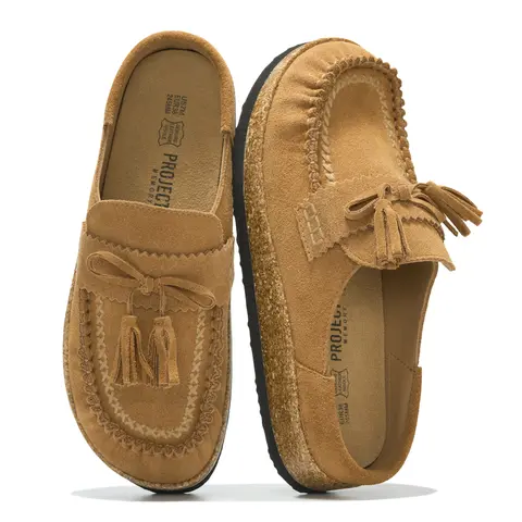 Project Cloud Women's | Moccasin Style Clogs | Memory Foam Insole | Lightweight | Non-Slip - Celeste