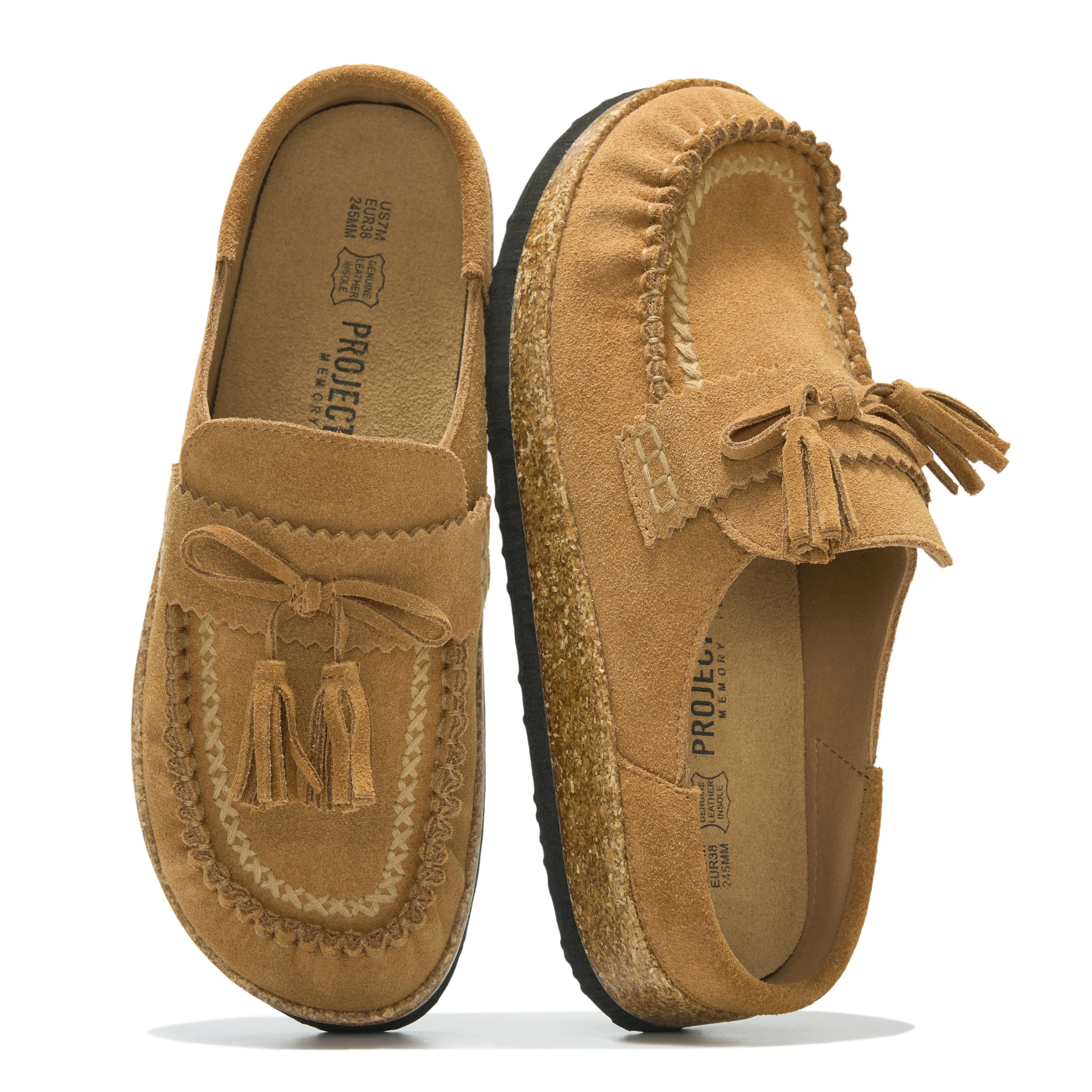 Project Cloud Women's | Moccasin Style Clogs | Memory Foam Insole | Lightweight | Non-Slip - Celeste