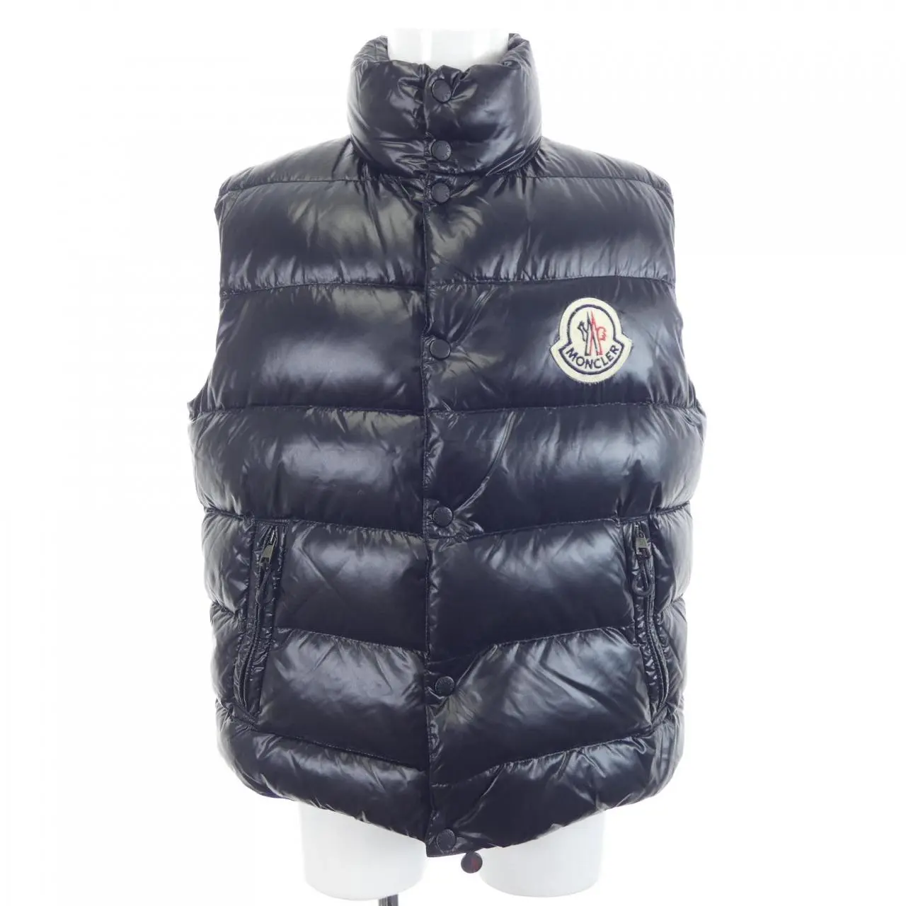 Pre-owned MONCLER Nylon Small Leather Goods TIBET Down Vest