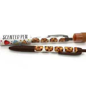 Scented Pen Chocolate Chip Cookie Tube - Set of 7