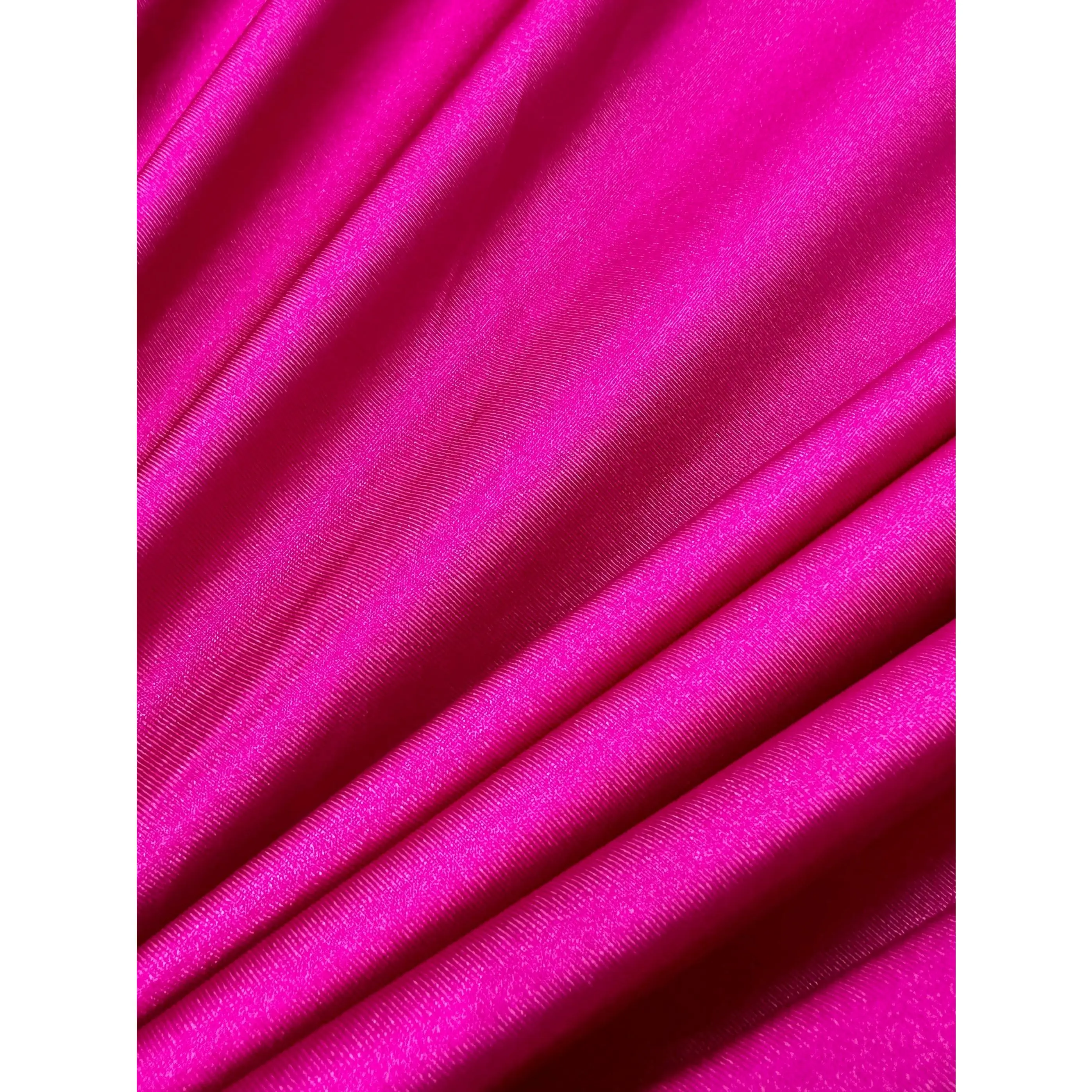 Fuchsia Shiny Nylon Spandex