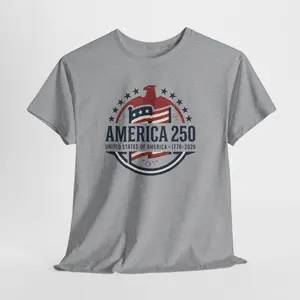 America 250 Eagle Patriotic T-Shirt | USA 1776-2026 Anniversary Tee