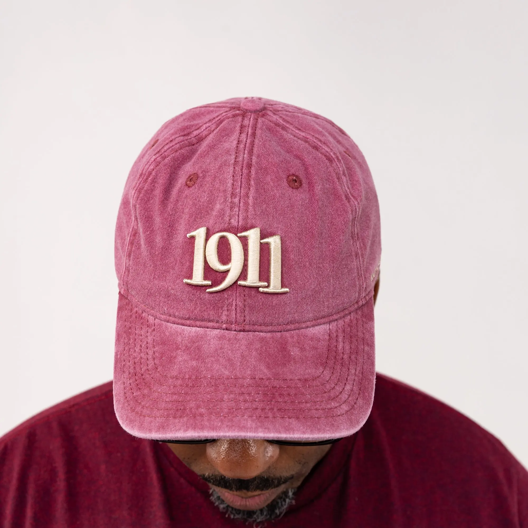 Kappa Alpha Psi Acid Washed Vintage Denim 3D Embroidered Cap
