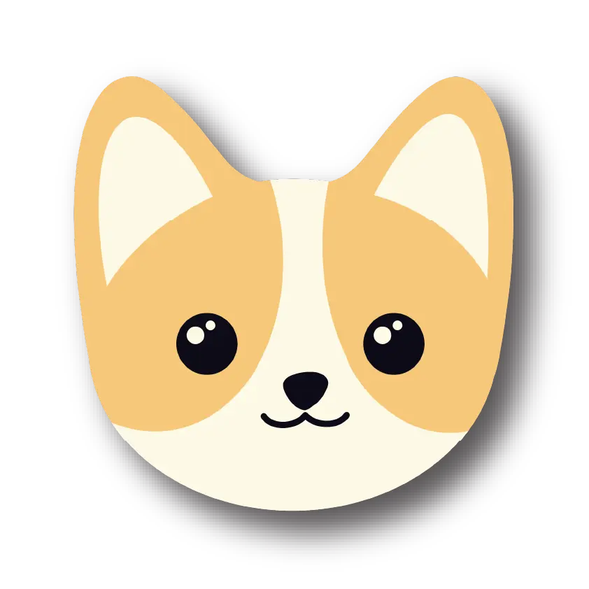 Corgi Sticker