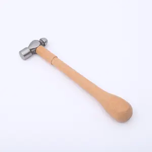 Mini Round Head Hammer 3oz or 4oz, Balanced Force for Beginners, Essential Tool for Jewelry Making and Metal Shaping, Ball Pein Hammer