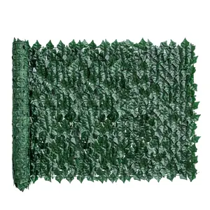 Artificial Ivy Privacy Fence Wall Screen, PRINCIPAL LINES 118"x39" Faux Ivy Vine Leaf Hedges Fence Panels for Outdoor, Patio, Balcony, Backyard, Garden Decor