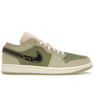 Jordan Men's 1 Low SE Craft Light Olive Basketball Shoes, from StockX
