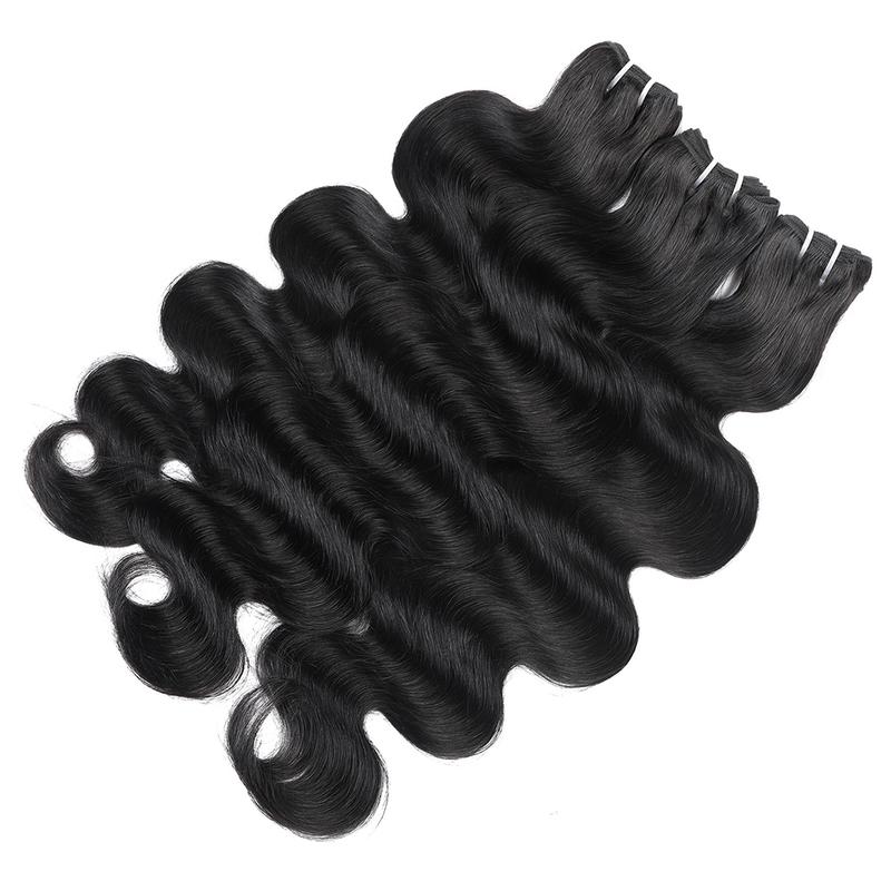 [Hot] Ishow 30 inches Brazilian Body Wave Virgin Hair Bundles 100% Raw Human Hair Straight Hair Bundles for Sew in Quick Weave Hair Extensions