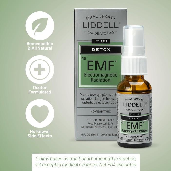 Detox for magnetic EMF and radiation exposure Supplement Spray Dietary Naturals Healthcare Fitness Edible Optimum