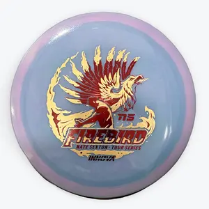 Innova Sexton Firebird Proto Glow Halo Champion Disc Golf Frisbee with Long Lasting Glow and Easy Visibility