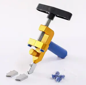 Multifunctional Tile Opener, Hard Tungsten Steel Alloy Hand Held Glass Tile Knife Manual Glass Breaking Pliers Multi Purpose, Tile Cutters