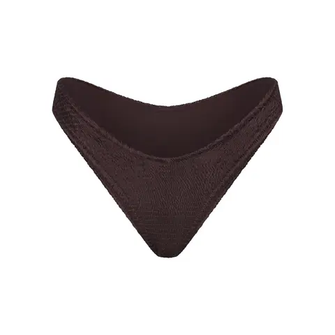 SKIMS SATIN SWIM CHEEKY TANGA BIKINI BOTTOM