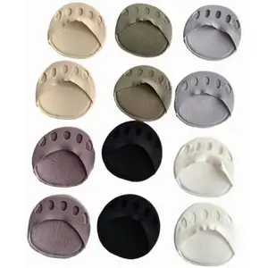 6 Pairs Reusable Forefoot Pads – Comfortable Insoles for Men & Women in 6 Colors – Ideal for Sandals, High Heels, Work Boots & Heeled Socks" JINRUIFANG