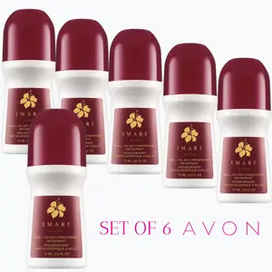 Avon Imari Deodorant roll-on Full Size 2.6 z / 6 Pcs