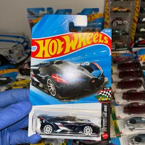 Hot Wheels Bugatti Bolide HW Starting Grid Blue White Red Black 1:64 Diecast Car